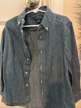 Polo by Ralph Lauren Light Blue Denim Button-Down Shirt